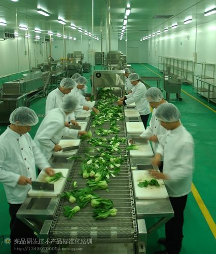 某公司加工厂-中央厨房-照片 - 菜品研发 - 菜品研发 餐饮标准化 快餐